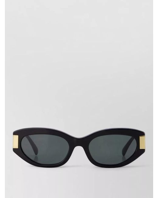 Versace Black Acetate Sunglasses
