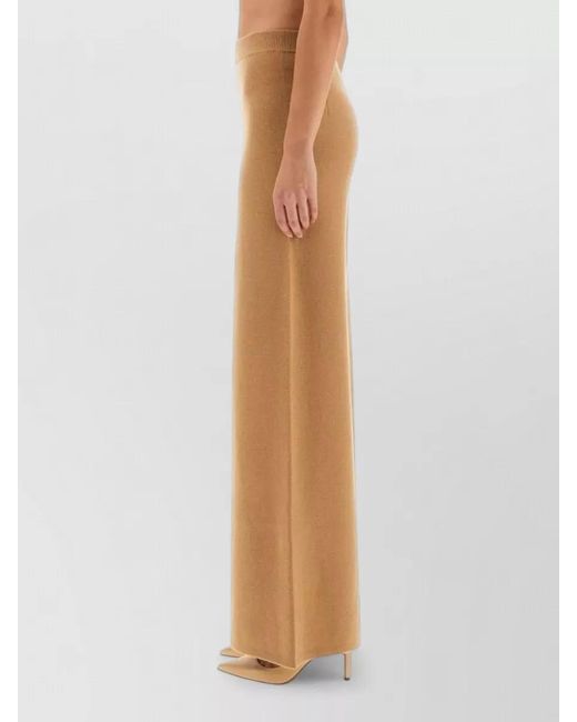 Max Mara Natural Judy Wide Leg Trousers Full Length
