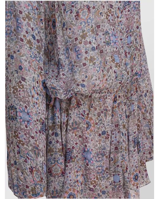 Isabel Marant Multicolor Floral Mini Dress