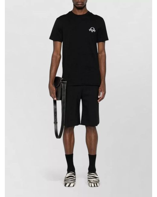 Moschino Black Short-Sleeve T-Shirt for men