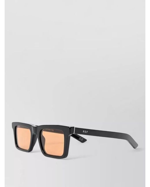 Retrosuperfuture Black 1968 Rectangular Frame Tinted Lenses Sunglasses for men