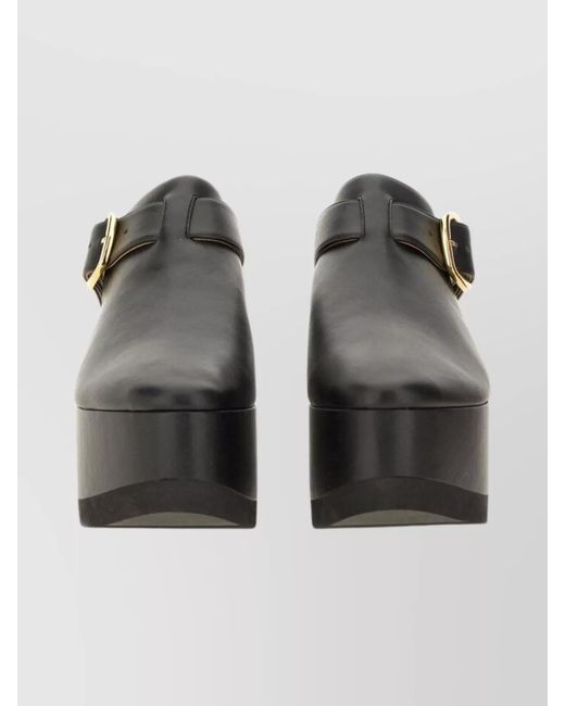 Stella McCartney Black Platform Sandals