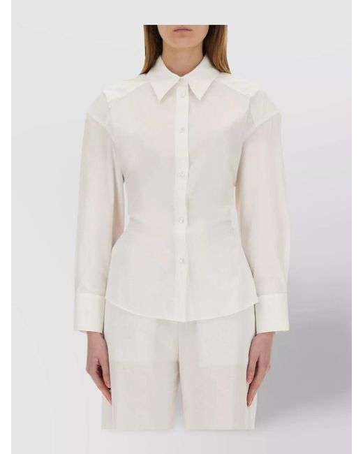 Moschino White Cotton Shirt