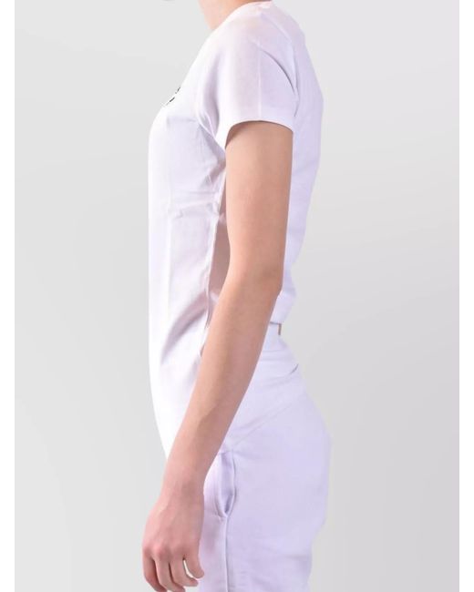 Philipp Plein White Cotton T-Shirt