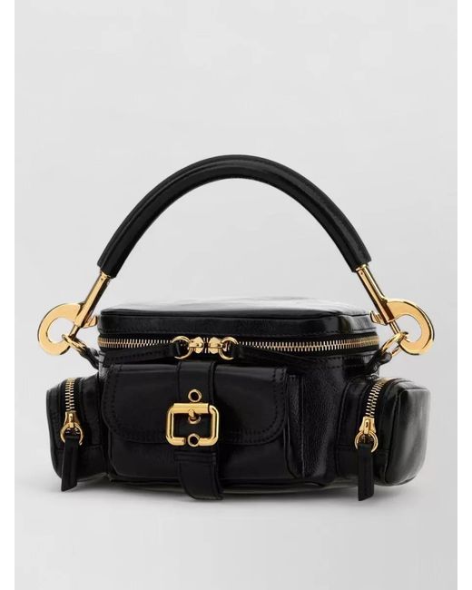 Chloé Black Camera Bag Small Leather Shoulder Bag