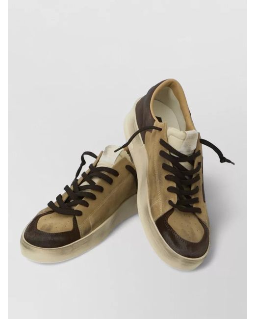 Golden Goose Deluxe Brand Multicolor Leather Low-Top Sneakers for men