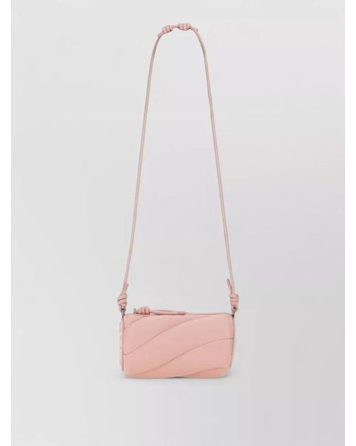 Fiorucci Pink Mella Mini Crossbody Bag Strap And Purse