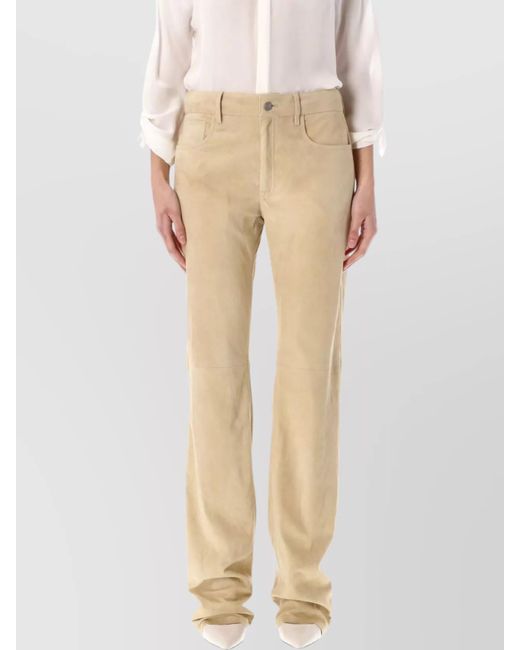 Ralph Lauren Natural Utility Jacket With Pockets And Belt Loops