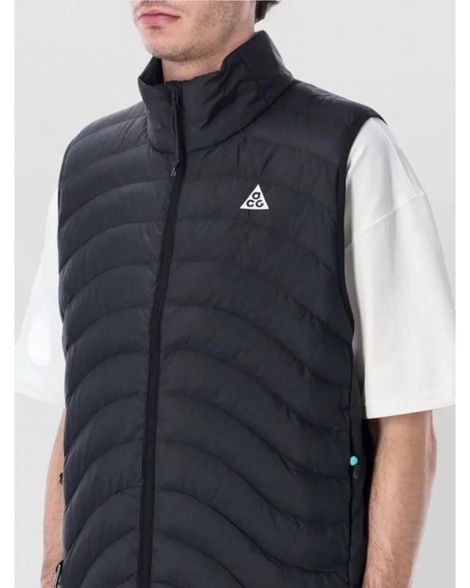 Nike Blue Down Puffer Vest