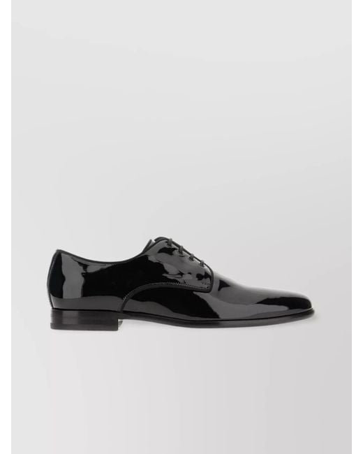 Dolce & Gabbana Multicolor Patent Leather Derby Shoes
