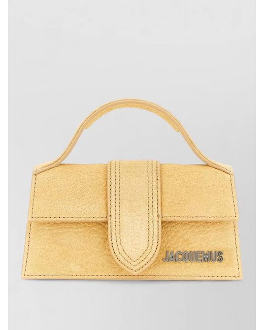 Jacquemus Metallic Le Bambino Leather Mini Bag