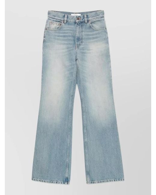 Chloé Blue Flared Denim Jeans