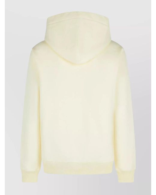 Lanvin Natural Cotton Hoodie for men