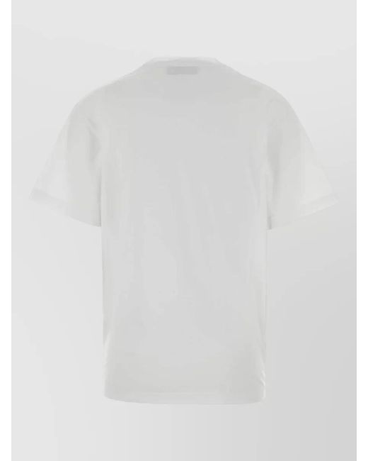 Gucci White Logo-Print Cotton Regular-Fit T-Shirt