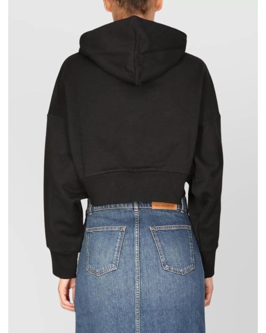 Stella McCartney Black Hooded Sweatshirt