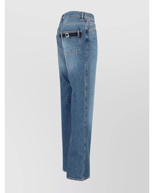 Coperni Blue Straight Trousers