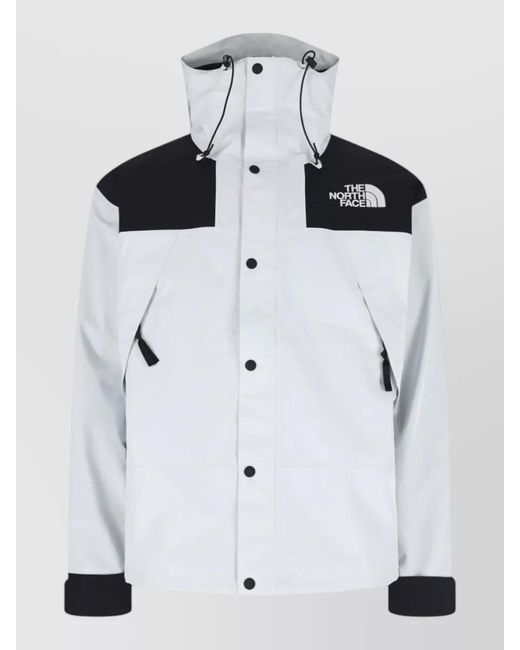 The North Face White Hooded Jacket for men