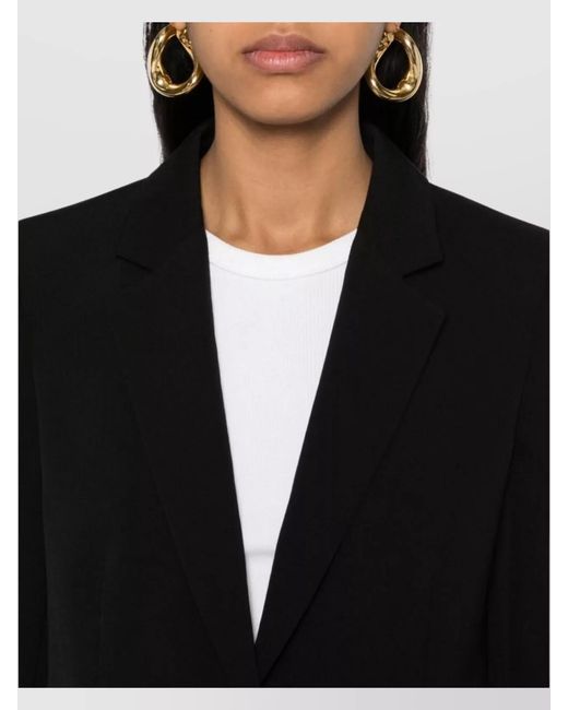 Stella McCartney Black Single-Breasted Blazer