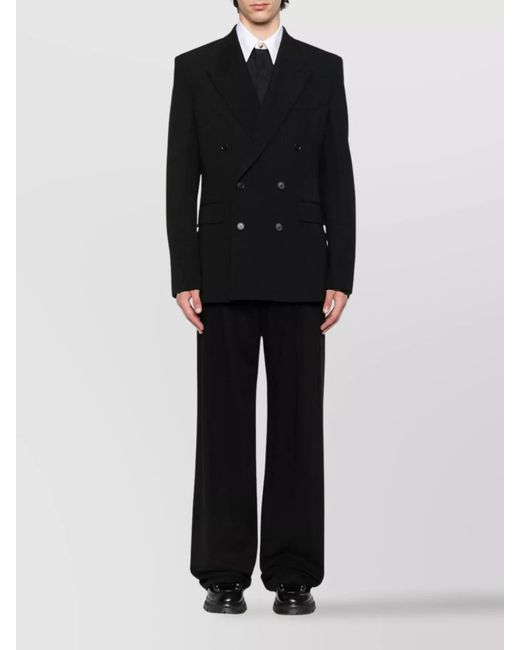 Balmain Black Long-Sleeve Shirt for men