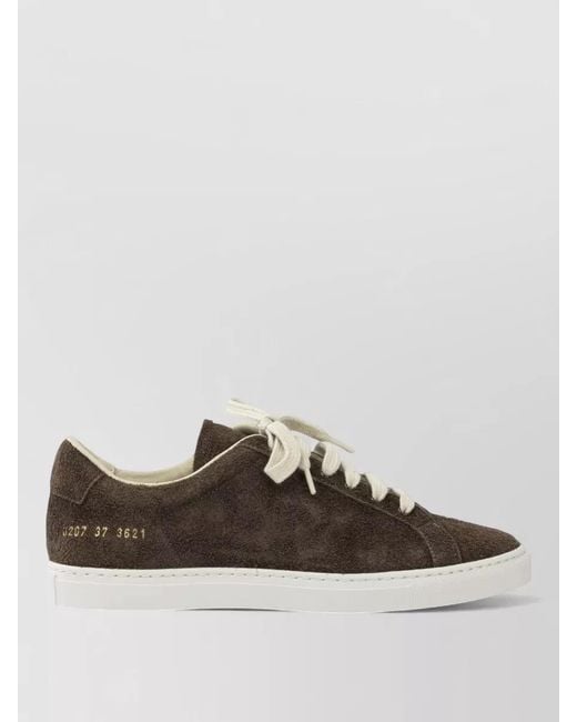 Common Projects Multicolor Suede Leather Low-Top Sneakers