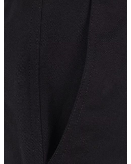 Gucci Blue Cotton Wide-Leg Trousers for men