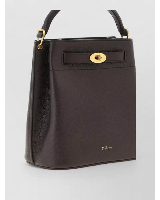 Mulberry Black Small Leather Shoulder Bag