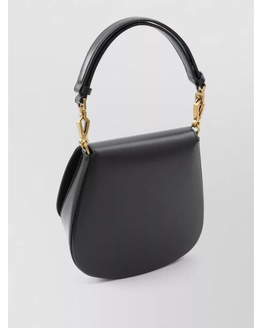 Saint Laurent Black Voltaire Mini Leather Shoulder Bag