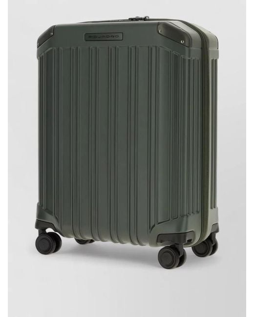 Piquadro Green Trolley Backpack for men