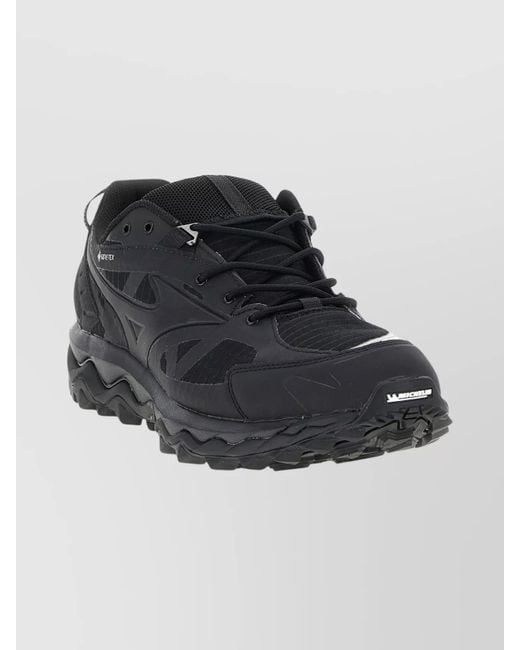 Mizuno Men's Black Advanced Trail Sneakers Gore-Tex Technology