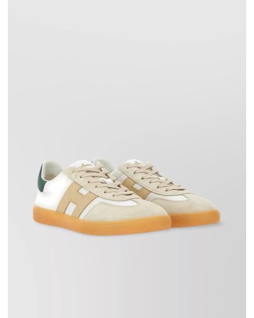 Hogan Multicolor Leather Low-Top Sneakers for men
