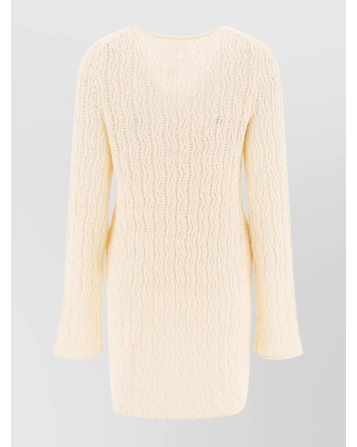 Loulou de Saison Natural Cotton Mini Dress