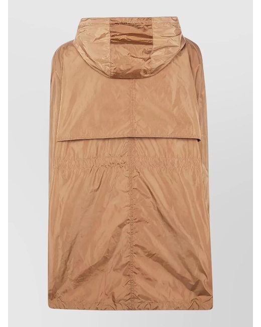 Semicouture Brown Nylon Puffer Jacket