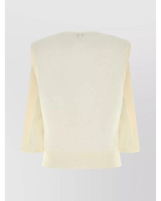 Loewe Natural Wool Sleeveless Knitted Top
