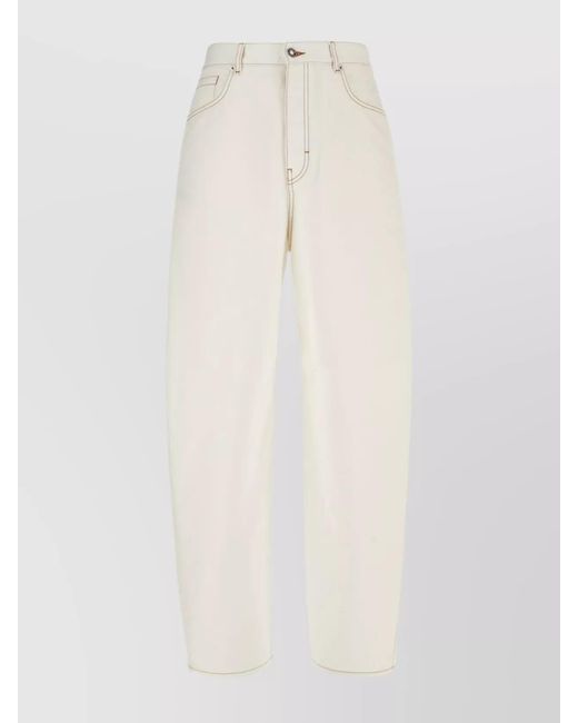 Givenchy Natural Denim Wide-Leg Jeans for men
