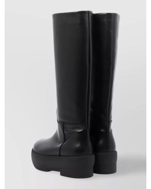 Gia Borghini Black Leather Boots
