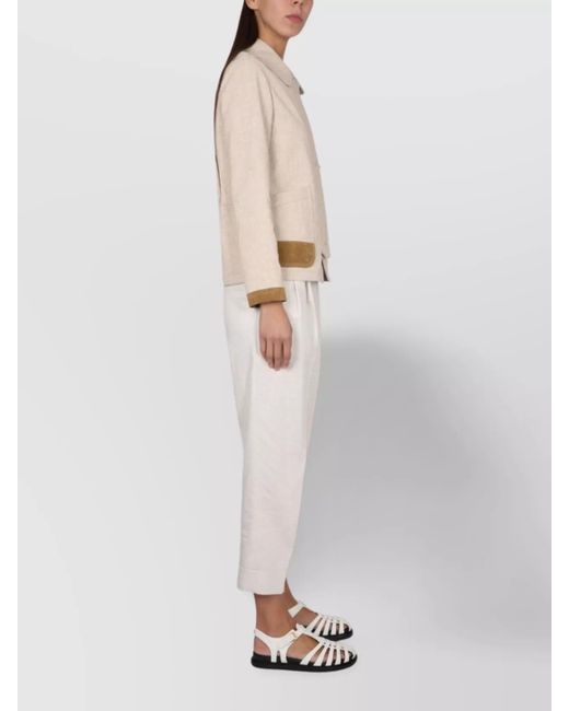 Fay Natural Fitted Jacket