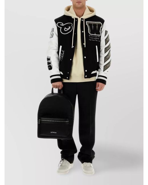 Off-White c/o Virgil Abloh Natural Cotton Sweatshirt for men