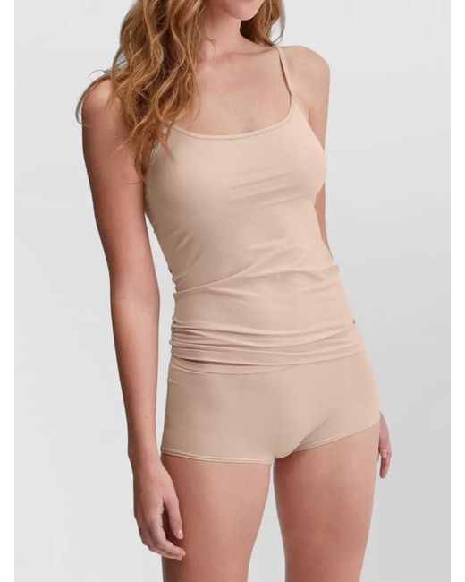 Calida Natural Seamless Brief Elastic Waistband Mid Rise