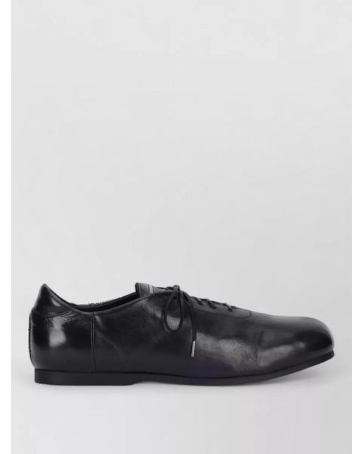 Our Legacy Black Leather Moccasin Loafers for men