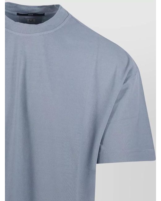 C P Company Blue Cotton Short-Sleeve T-Shirt for men