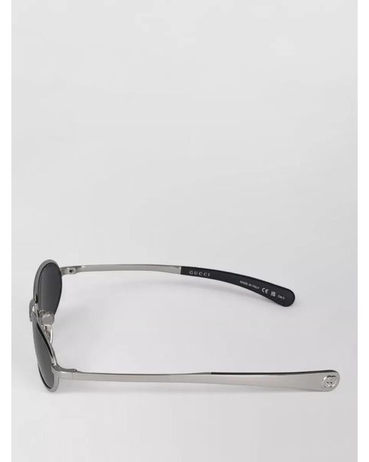 Gucci Multicolor Sunglasses Gg1942S 002 Metal Oval Frame for men