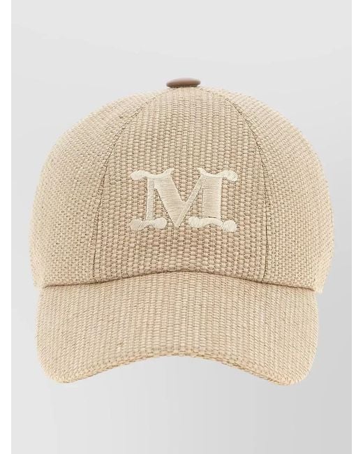 Max Mara Natural Mxacircense Cap