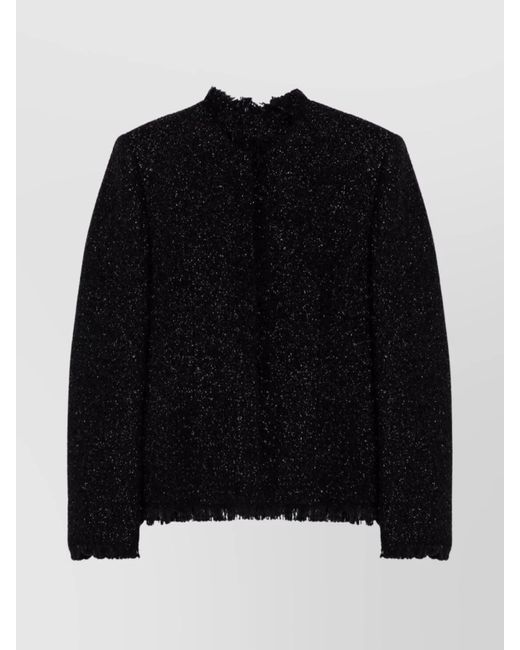 Givenchy Black Tweed Jacket