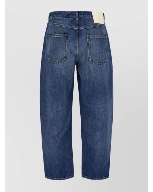 Valentino Garavani Blue Denim Wide-Leg Jeans for men