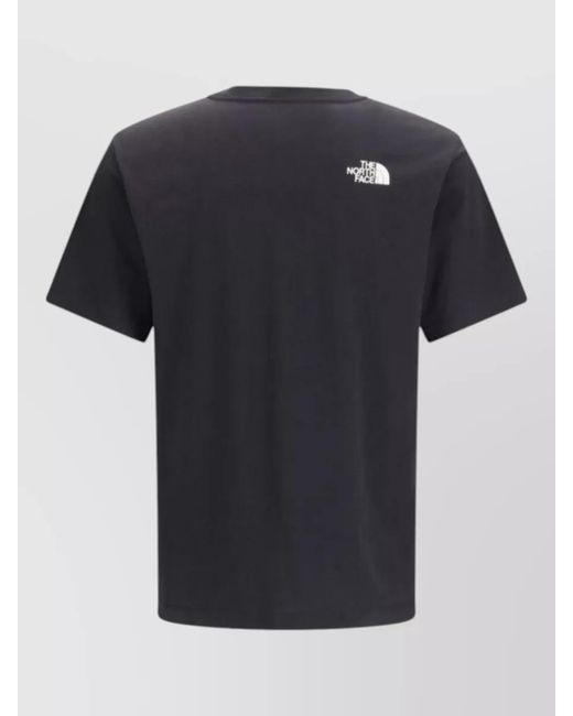 The North Face Black Crew Neck Short Sleeve Silk Nylon Top for men