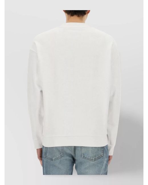 Boss Gray Cotton Sweatshirt for men