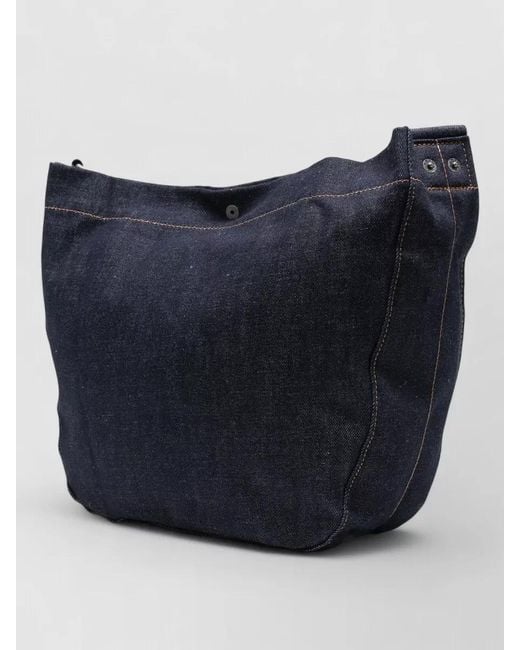 A.P.C. Blue Journal Small Shoulder Bag