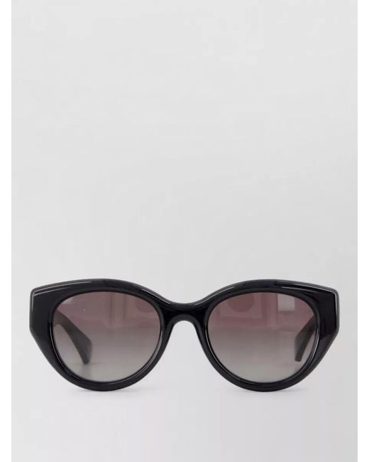 Gucci Gray Gg1976Sk Metal Cat Eye Sunglasses