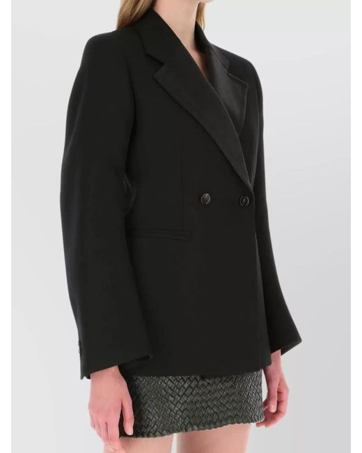 Bottega Veneta Black Wool Blazer