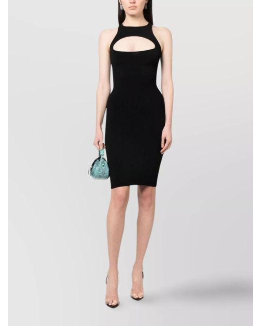 DSquared² Black Knee-Length Dress